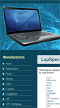 Mobile Screenshot of lapspecs.com